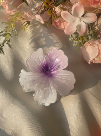 Beach-cation Hawaiian Hibiscus Hair Clip